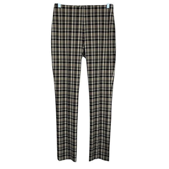 New Peace of Cloth Emma Pants Slim Pull On Brown Munich Plaid Women's XS - Picture 1 of 8